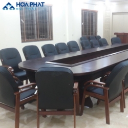 Bàn họp lớn gỗ công nghiệp sơn PU