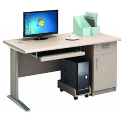 Bàn liền hộc NT120C3HL có kiểu dáng đẹp mắt giúp không gian trở nên chuyên nghiệp