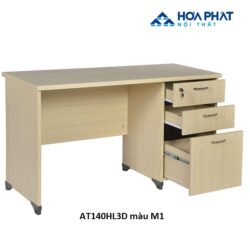 Bàn Liền Hộc 1m4 AT140HL3D - Ảnh 4