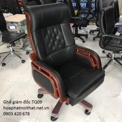 Ghế giám đốc da thật TQ09