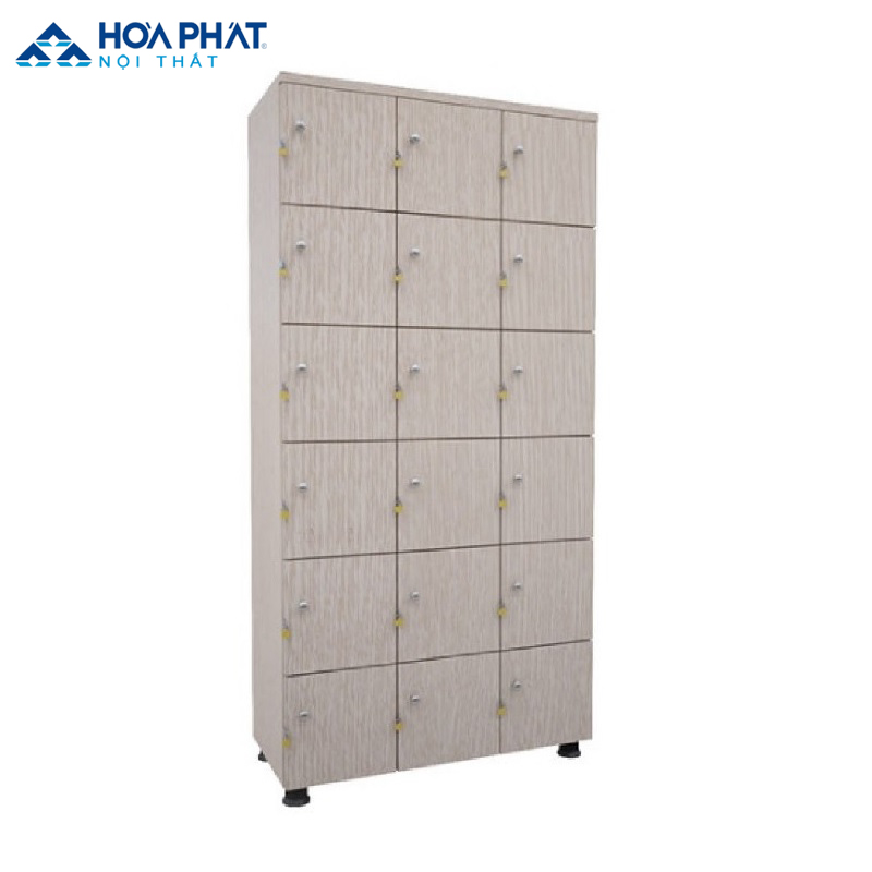 Tủ locker gỗ 18 ngăn