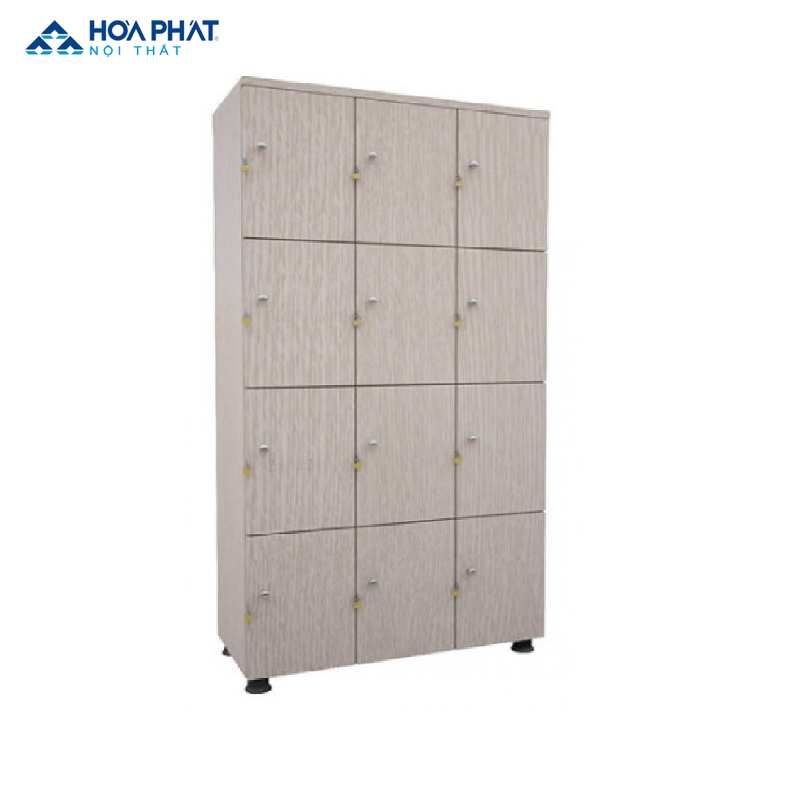 Tủ locker gỗ của hòa phát