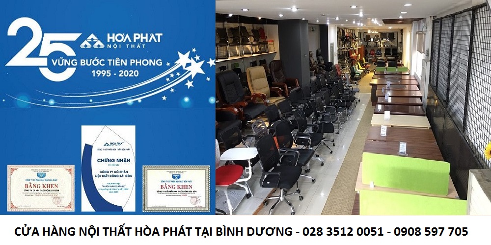 Đại lý nội thất Hòa Phát Phía Nam tại Tỉnh Bình Dương được phân phối bởi DSG Group