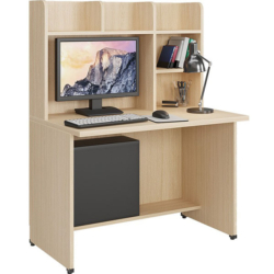 Bàn học liền giá sách BHS403