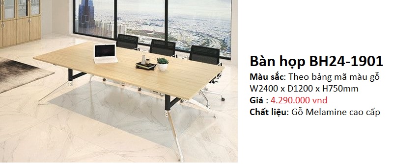 Bộ bàn ghế phòng họp nhỏ thiết kế thông minh