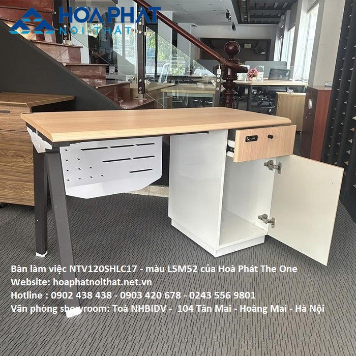 Bàn Liền Hộc NTV120SHLC17, NTV120HLC17, NTV140HLC17 - Ảnh 3