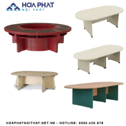 Bàn Họp Oval - Tròn