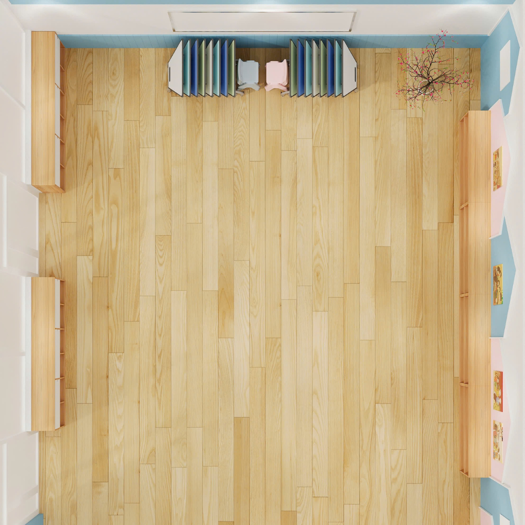 Bàn Gấp Gọn Hình Thang Bát Giác Plywood Đơn BGG09 - Ảnh 22